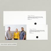 "Joyfilled Scale" - Holiday Cards in Caramel by Oma N. Ramkhelawan - Interior Options