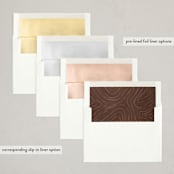 "bright globe" - Holiday Cards in Christmas Eve by Grae - Envelope Liners