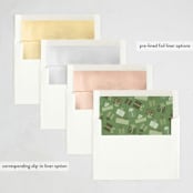 "loads of joy" - Holiday Cards in Evergreen by Kamala Nahas - Envelope Liners
