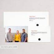 "New Year Shortcut" - Holiday Cards in Santa by Gwen Bedat - Interior Options
