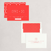 "New Year Shortcut" - Holiday Cards in Santa by Gwen Bedat - Assembled