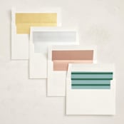"Wouldn't Be Us" - Holiday Cards in Evergreen by Keen Peachy - Envelope Liners