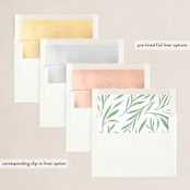 "Classic holiday" - Holiday Cards in Snow by Erin L. Wilson - Envelope Liners