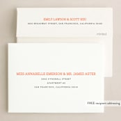 "FOIL Portrait Custom" - Holiday Cards in Gold by Minted - FREE Recipient Addressing