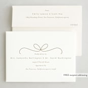 "Ornament Frame" - Holiday Cards in Cinder by Erin German - FREE Recipient Addressing