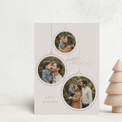 "Ornaments" - Holiday Cards in Cozy by Erin German - Front