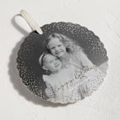 "snowdrift" - Holiday Ornament Cards in Snow by Sara Hicks Malone - Detail