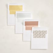 "Heaven&Nature" - Holiday Ornament Cards in Winter by Ana de Sousa - Envelope Liner Options