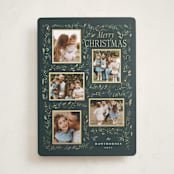 "evergreen gallery" - Holiday Cards in Juniper by Rebecca Durflinger - Front