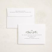 "evergreen gallery" - Holiday Cards in Juniper by Rebecca Durflinger - FREE Recipient Addressing