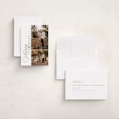 "Sideways Merry" - Holiday Cards in Tinsel by Kelly Schmidt - Assembled