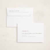 "Sideways Merry" - Holiday Cards in Tinsel by Kelly Schmidt - FREE Recipient Addressing