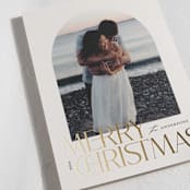 "Luxe Wish" - Holiday Cards in Buttercream by Jessica Williams - Detail