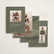 "Joy to All the World" - Holiday Cards in Pine by Wildfield Paper Co - Back of Card Options