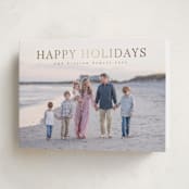 "Together" - Holiday Cards in Vanilla by Christy Hy Lee - Folded Card