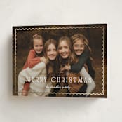 "Wiggle" - Holiday Cards in Snow by Pixel and Hank - Folded Card