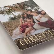 "Christmas" - Holiday Cards in Snow by Rebecca Durflinger - Detail