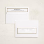 "Golden Merry" - Holiday Cards in Buttercream by Carolyn Hunt - FREE Recipient Addressing