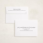 "Autograph" - Holiday Cards in Ivory by jomolo - FREE Recipient Addressing