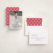 "Merry, Merry!" - Holiday Cards in Ruby by Alston Foster - Assembled