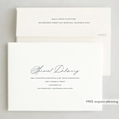"Glitter" - Holiday Cards in Midnight by Jessica Williams - FREE Recipient Addressing