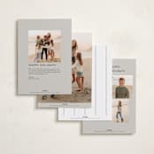"Petit" - Holiday Cards in Snow by Angela Garrick - Back of Card Options