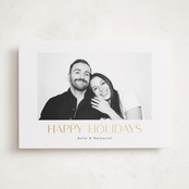 "minimalist holiday" - Holiday Cards in Snow by Kristen Knechtel - Front
