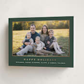 "Meadows" - Holiday Cards in Pine by Amy Kross - Folded Card