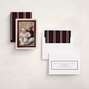 "Encompass" - Holiday Cards in Maroon by Nicole Walsh - Assembled