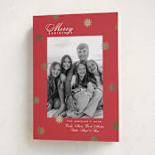 "Wonder" - Holiday Cards in Ruby by Alston Foster - Folded Card