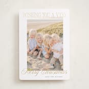 "bright & merry" - Holiday Cards in Snow by Benita Crandall - Front