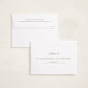 "bright & merry" - Holiday Cards in Snow by Benita Crandall - FREE Recipient Addressing