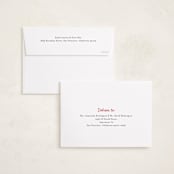 "Christmas Pudding" - Holiday Cards in Cherry by Ani Somi - FREE Recipient Addressing