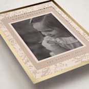 "Gilded Toile" - Holiday Cards in Caramel by Teju Reval - Detail