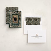 "Forest under the moonlight" - Holiday Cards in Forest by Sabrin Deirani - Assembled