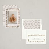 "Blonda" - Holiday Cards in Latte by Tamara Hilje - Assembled