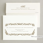 "Blonda" - Holiday Cards in Latte by Tamara Hilje - FREE Recipient Addressing