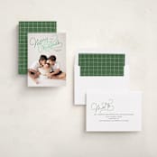 "Up Top" - Holiday Cards in Pine by Lauren Chism - Assembled