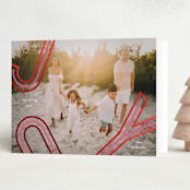 "Scramble" - Holiday Cards in Candy by Lauren Chism - Folded Card