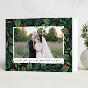 "encircled" - Holiday Cards in Forest by Paper Raven Co. - Folded Card