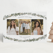 "Holiday Vine" - Holiday Cards in Starlight by Susan Moyal - Front