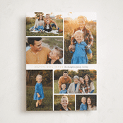 "Septet" - Holiday Cards in Snowflake by Jessica Williams - Front