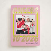 "Bold and Bright" - Holiday Cards in Gumdrop by Shari Margolin - Front
