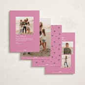 "Bold and Bright" - Holiday Cards in Evergreen by Shari Margolin - Back of Card Options