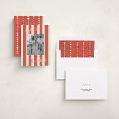 "Happiest Holidays" - Holiday Cards in Berry by Louise Kay - Assembled