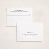 "Happiest Holidays" - Holiday Cards in Berry by Louise Kay - FREE Recipient Addressing