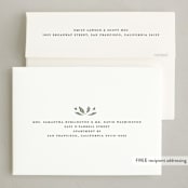 "belle" - Holiday Cards in Forest by Pati Cascino - FREE Recipient Addressing