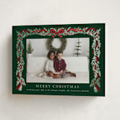 "Timeless" - Holiday Cards in Pine by Petra Kern - Folded Card