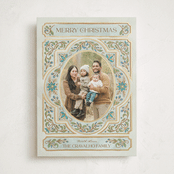 "Gilded Christmas" - Holiday Cards in Juniper by Paper Sun Studio - Front