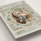 "Gilded Christmas" - Holiday Cards in Juniper by Paper Sun Studio - Detail
